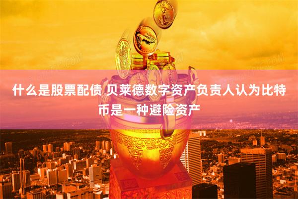 什么是股票配债 贝莱德数字资产负责人认为比特币是一种避险资产