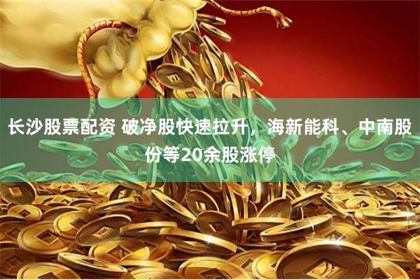 长沙股票配资 破净股快速拉升，海新能科、中南股份等20余股涨停